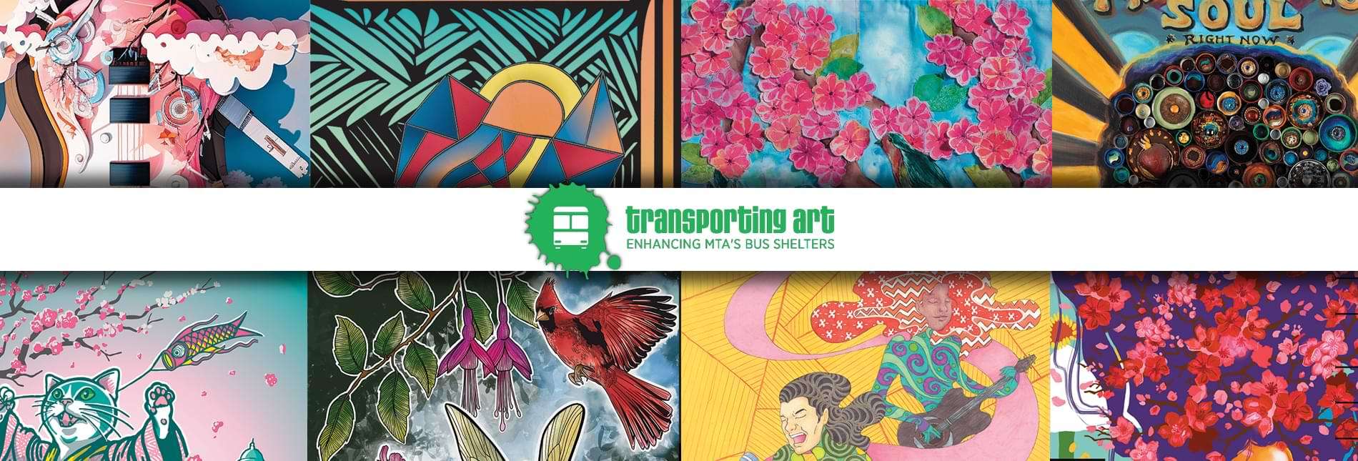 MTA's Transporting Art program art